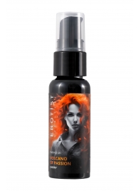 Гель с эффектом вибрации Volcano Of Passion со вкусом вишни - 25 мл. - Erotist Lubricants - купить с доставкой в Муроме