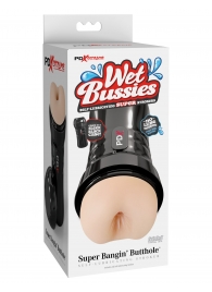 Мастурбатор-анус в колбе Super Banging Butthole - Pipedream - в Муроме купить с доставкой