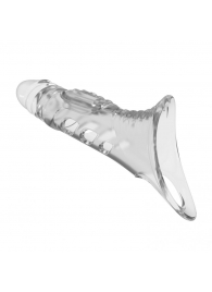 Прозрачная насадка на пенис - 22 см. - Baile - в Муроме купить с доставкой