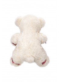 Бондажный набор: белый мишка с розовыми оковами и наручниками - Pecado - купить с доставкой в Муроме