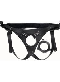 Пояс Hard Brutal для больших насадок - LOVETOY (А-Полимер) - купить с доставкой в Муроме