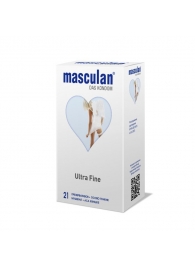 Особо тонкие презервативы Masculan Ultra Fine - 21 шт. - Masculan - купить с доставкой в Муроме