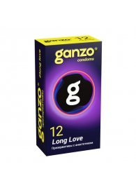 Презервативы с анестетиком для продления удовольствия Ganzo Long Love - 12 шт. - Ganzo - купить с доставкой в Муроме