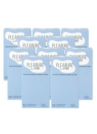 Набор из 10 упаковок ультратонких презервативов Pleasure Lab (по 12 шт.) - Pleasure Lab - купить с доставкой в Муроме
