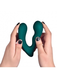 Темно-бирюзовый вибромассажер простаты Solstice X - Magic Motion - в Муроме купить с доставкой