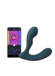 Темно-бирюзовый вибромассажер простаты Solstice X - Magic Motion - в Муроме купить с доставкой