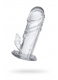 Прозрачная насадка на пенис Uco - 13 см. - A-toys - в Муроме купить с доставкой