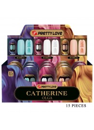 Набор из 15 мастурбаторов Catherine Olga - Baile - в Муроме купить с доставкой