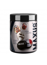 Черные утолщенные презервативы MAXUS Extra Strong с железным кейсом - 15 шт. - Maxus - купить с доставкой в Муроме