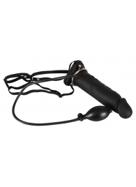 Полый страпон с эффектом увеличения Inflatable Strap-On - 18,5 см. - Orion - купить с доставкой в Муроме