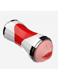 Двусторонний мастурбатор в колбе Power Grip Cup - вагина и ротик - Boys of Toys - в Муроме купить с доставкой