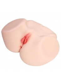 Мастурбатор-полуторс с двойным слоем материала Jenny Onahole Real Vagina - KOKOS - в Муроме купить с доставкой