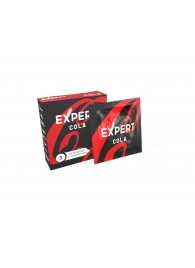 Презервативы с ароматом колы Expert Cola - 3 шт. - Expert - купить с доставкой в Муроме