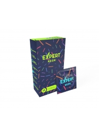 Светящиеся в темноте презервативы Expert Neon - 15 шт. - Expert - купить с доставкой в Муроме