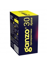 Ароматизированные презервативы Ganzo Juice - 30 шт. - Ganzo - купить с доставкой в Муроме
