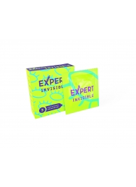 Ультратонкие презервативы Expert Invisible - 3 шт. - Expert - купить с доставкой в Муроме