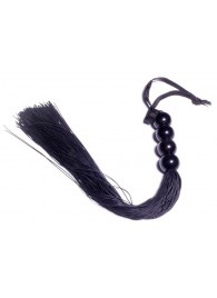 Черная силиконовая плеть - 37 см. - Boys of Toys - купить с доставкой в Муроме