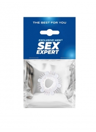 Стимулирующая насадка на пенис с несколькими видами рельефа - Sex Expert - в Муроме купить с доставкой