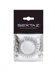 Круглое эрекционное кольцо с длинными «ресничками» - Sextaz - в Муроме купить с доставкой
