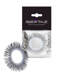 Круглое эрекционное кольцо с длинными «ресничками» - Sextaz - в Муроме купить с доставкой