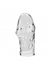 Прозрачная насадка на пенис Booker - 8 см. - Baile - в Муроме купить с доставкой