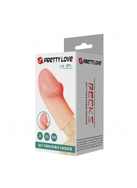 Телесная насадка на пенис Huel - 9 см. - Baile - в Муроме купить с доставкой