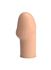 Телесная насадка на пенис Huel - 9 см. - Baile - в Муроме купить с доставкой