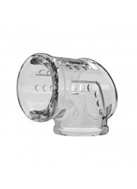 Прозрачная насадка на пенис и мошонку - Baile - в Муроме купить с доставкой