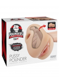 Телесный мастурбатор-вагина Pussy Pounder Squeeze Stroker - Pipedream - в Муроме купить с доставкой