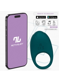 Зеленое интерактивное виброкольцо Ringo - Intoyou - в Муроме купить с доставкой