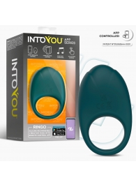 Зеленое интерактивное виброкольцо Ringo - Intoyou - в Муроме купить с доставкой