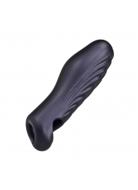 Сливовая силиконовая насадка на пенис с подхватом Manwan Ryzer - Manwan - в Муроме купить с доставкой