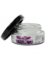 Массажная свеча «Сирень» - 50 мл. - SGAN - купить с доставкой в Муроме