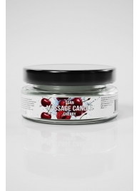 Массажная свеча «Спелая вишня» - 50 мл. - SGAN - купить с доставкой в Муроме