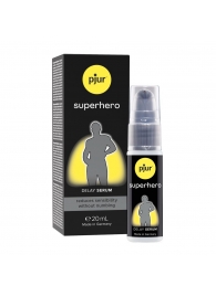 Пролонгатор-сыворотка pjur Superhero Delay Serum - 20 мл. - Pjur - купить с доставкой в Муроме