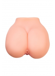 Реалистичный мастурбатор в форме попки с 2 любовными входами - No Name - в Муроме купить с доставкой