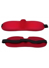 Красная глухая маска на резинке - Sitabella - купить с доставкой в Муроме