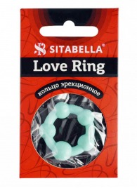 Цветное эрекционное кольцо с 5 бусинами Love Ring - Sitabella - в Муроме купить с доставкой