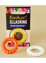 Цветное рельефное эрекционное кольцо Ellasring - Sitabella - в Муроме купить с доставкой