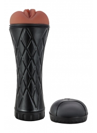 Коричневый мастурбатор-вагина Marly - Dream Toys - в Муроме купить с доставкой