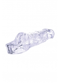 Прозрачная насадка-удлинитель Length Enhancer с подхватом - 16 см. - NMC - в Муроме купить с доставкой