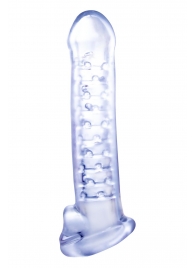 Прозрачная насадка-удлинитель Stretchy Touch - 18 см. - NMC - в Муроме купить с доставкой