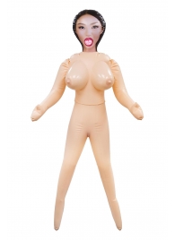 Телесная надувная секс-кукла с пышным бюстом - NMC - в Муроме купить с доставкой