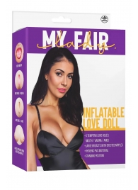 Телесная надувная секс-кукла с 3 любовными отверстиями - NMC - в Муроме купить с доставкой