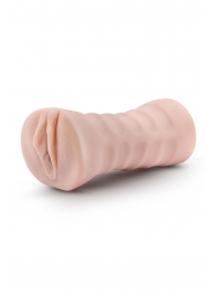 Телесный мастурбатор-вагина Ayumi с вибрацией - Blush Novelties - в Муроме купить с доставкой