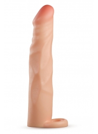 Телесная насадка-удлинитель Fortitude с подхватом - 17,7 см. - Blush Novelties - в Муроме купить с доставкой