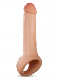 Телесная насадка-удлинитель Thrive 8.75 Inch Realistic Penis Extender Sleeve - 22,2 см. - Blush Novelties - в Муроме купить с доставкой