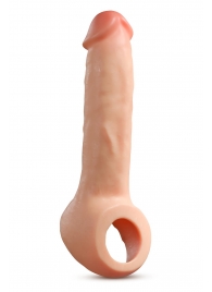 Телесная насадка-удлинитель Thrive 8.75 Inch Realistic Penis Extender Sleeve - 22,2 см. - Blush Novelties - в Муроме купить с доставкой
