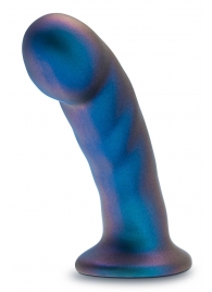 Синяя насадка-фаллоимитатор Rebellion 5.75 Inch Pegging Dildo - 14,6 см. - Blush Novelties - купить с доставкой в Муроме