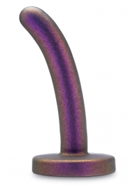 Фиолетовая насадка с гладкой поверхностью Surrender 4.75 Inch Beginner Pegging Dildo - 12 см. - Blush Novelties - купить с доставкой в Муроме